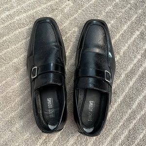 Boys black dress shoes
